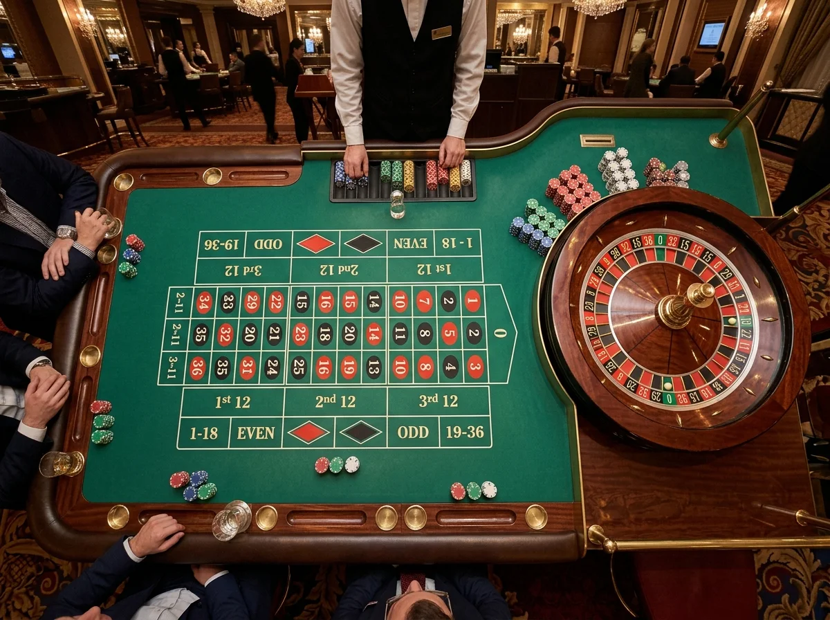 European Roulette RNG τραπέζι